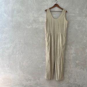 Elegant Cream Jumpsuit